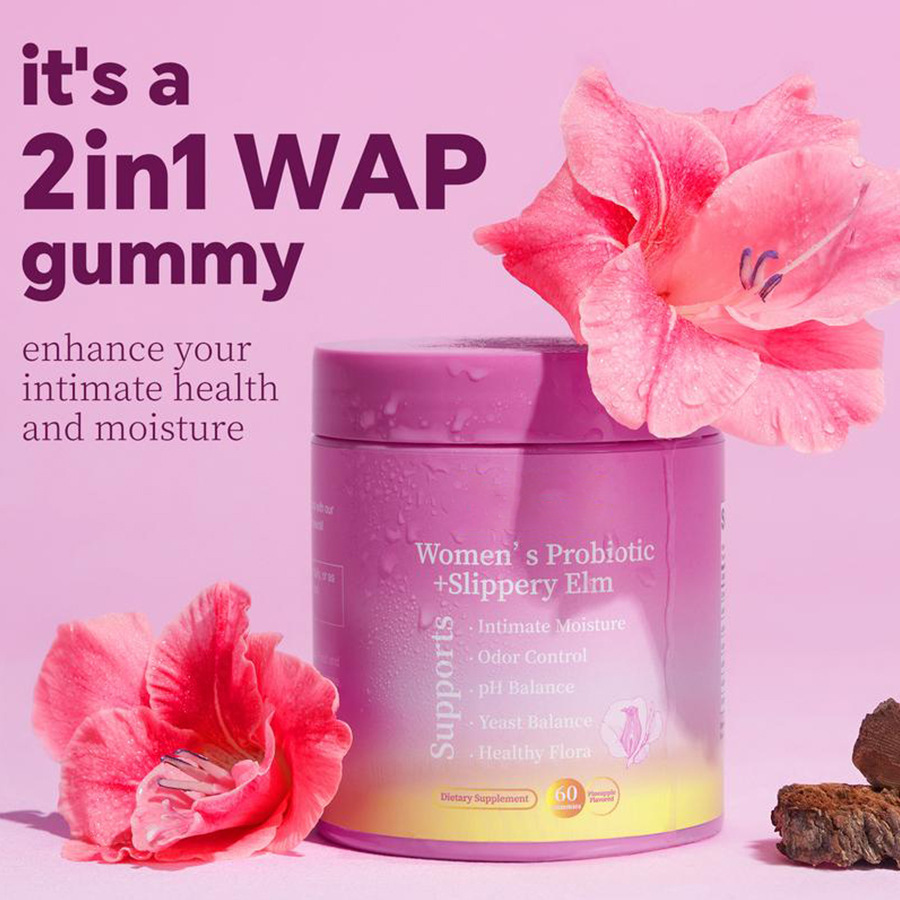 Probiotics Women Health - Feminine Probiotika-Gummis unterstützen den pH-Balance, Darmgesundheit