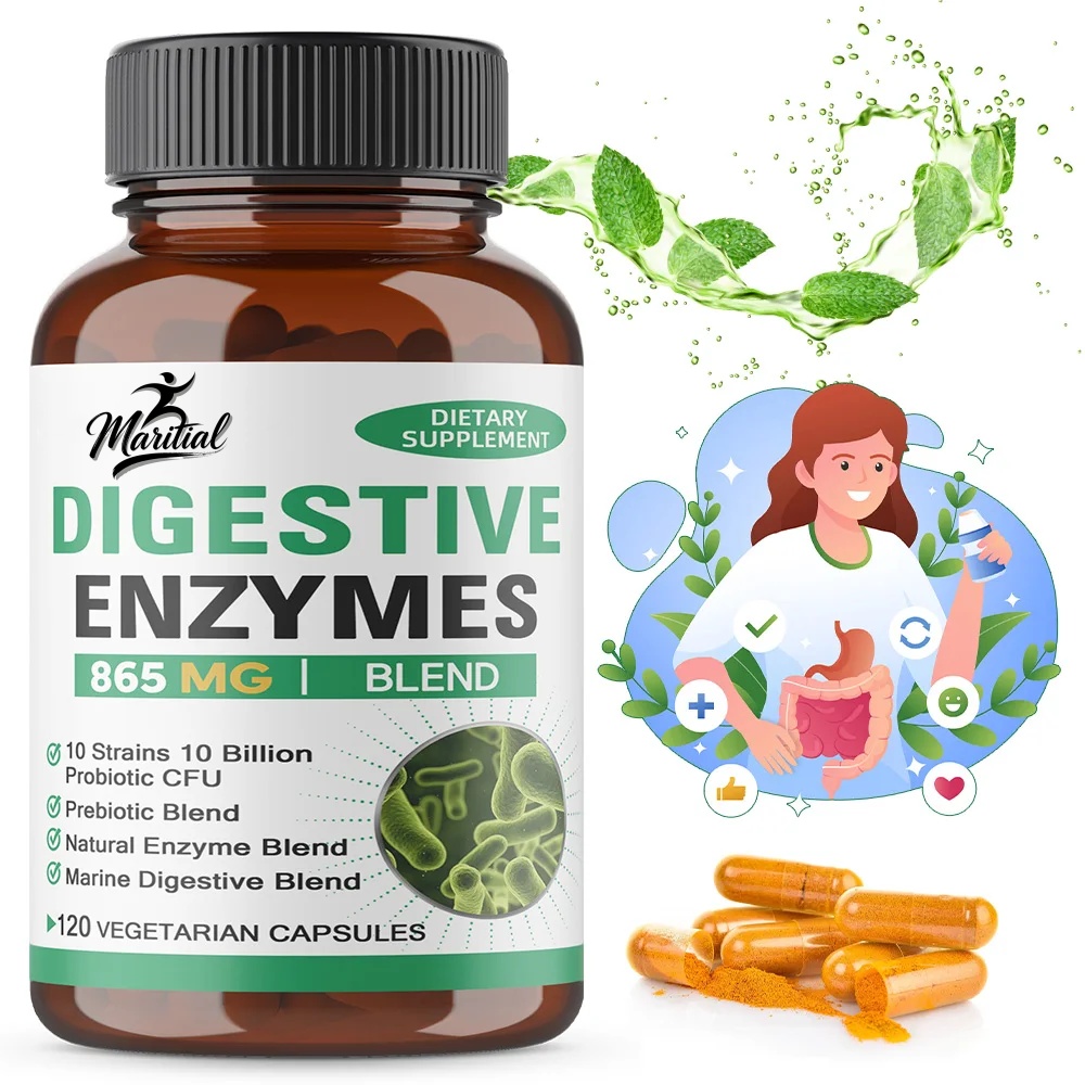 Probiotics Women Health - Verdauungsenzyme + Probiotika + Präbiotika, fördern