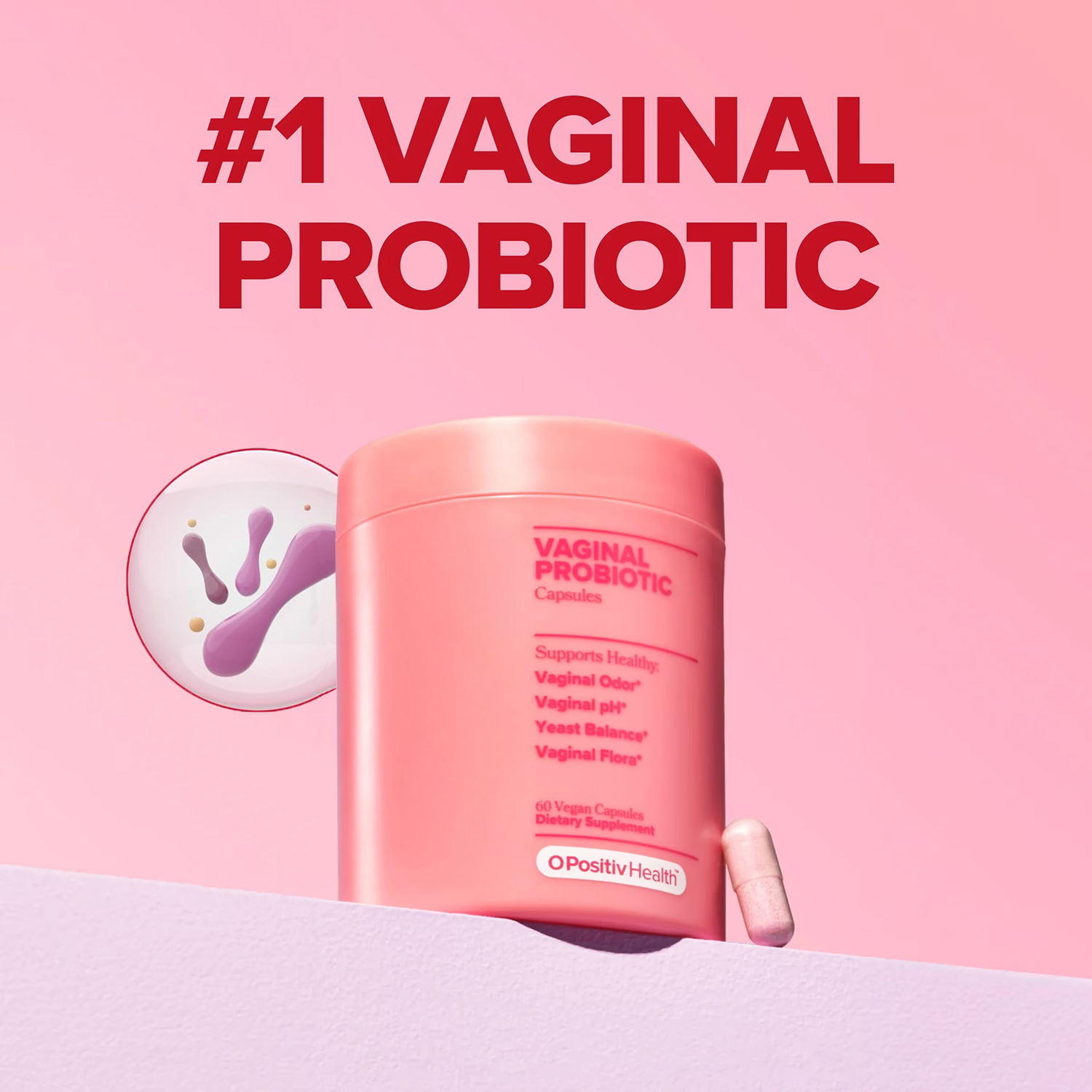 Probiotics Women Health - Vaginal-Probiotika für Frauen zur pH-Balance mit