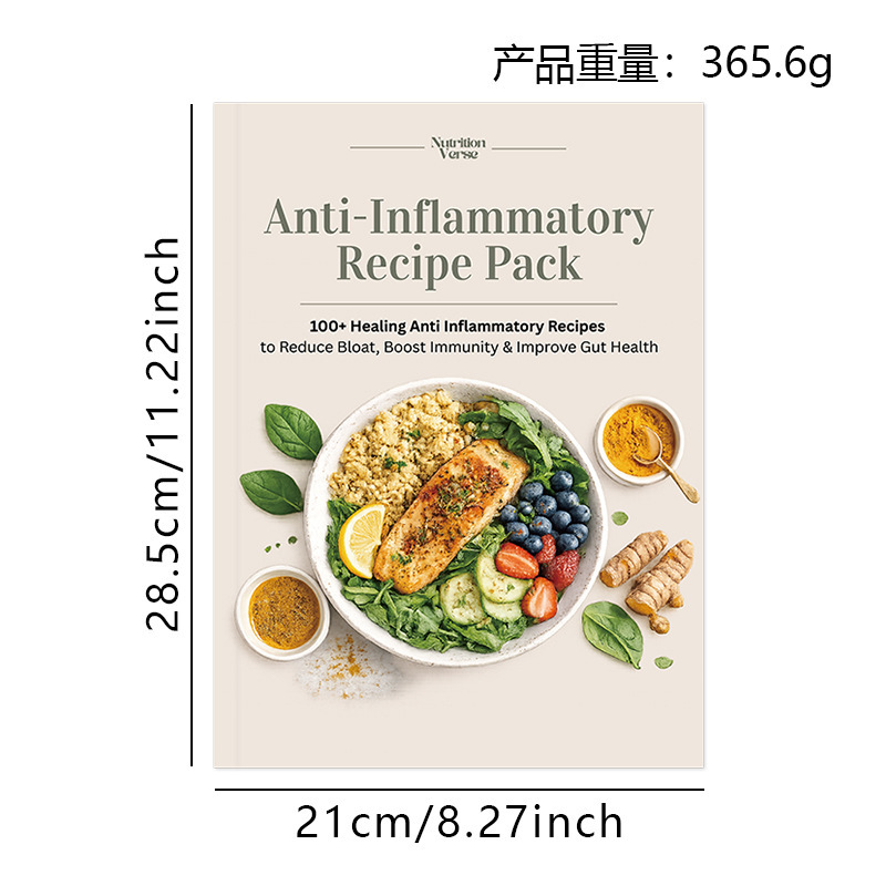 Nutrition & Fitness Hub Photos - Neues Anti-Entzündungs-Rezeptbuch mit 100 gesunden Rezepten,