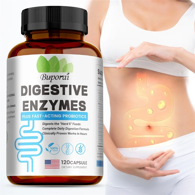 Probiotics Women Health - Verdauungs-Enzymes-Ergänzung – Verdauungs- und Darmgesundheit für