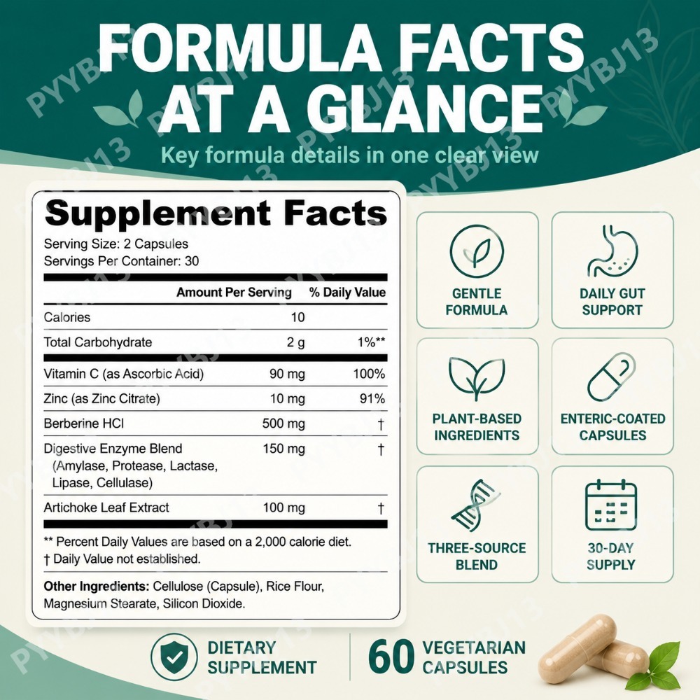 Docteat Darmgesundheitskapseln – Digestive Enzyme Blend Bewertung und Preis