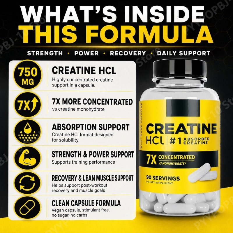 Kreatin HCl 750mg 90 Kapseln F – The Nutrition Fitness Bewertung und Preis