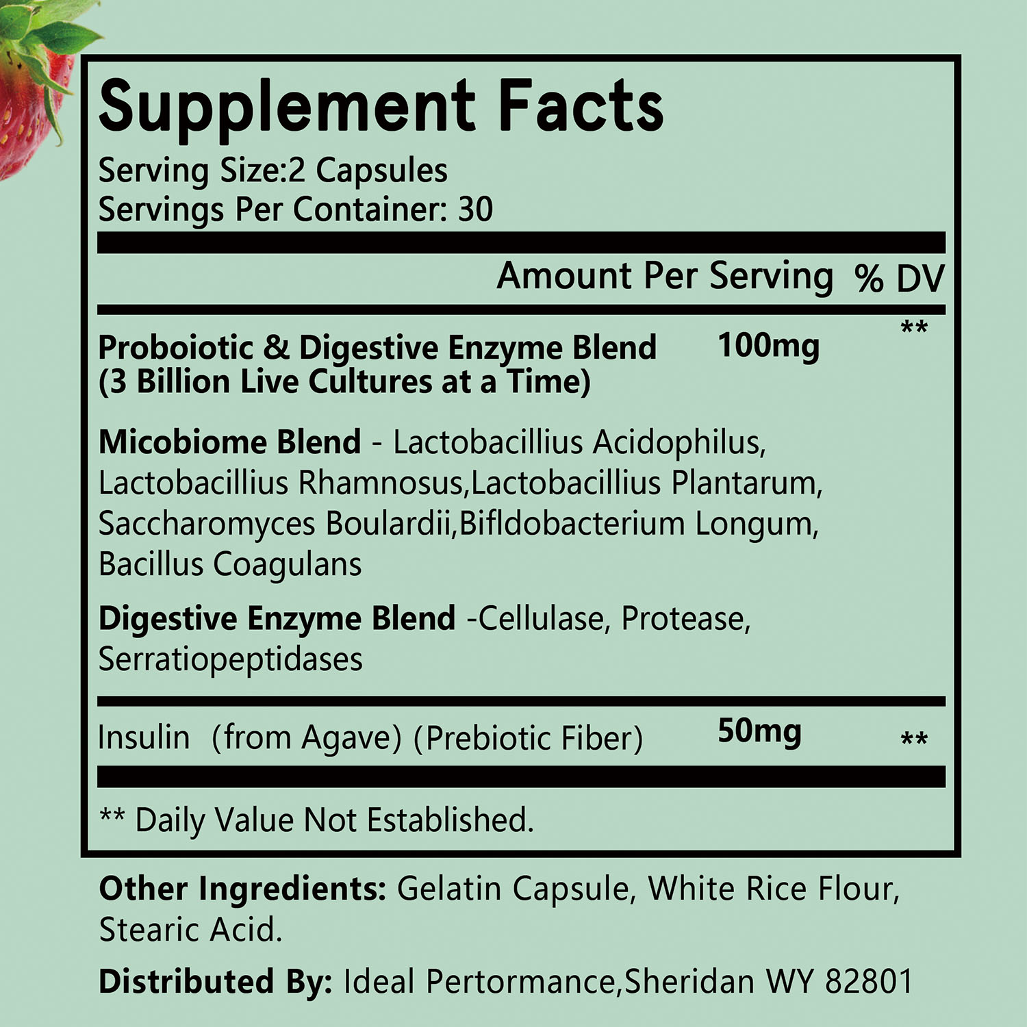 Fortschrittliche orale Probiot – Digestive Enzyme Blend Bewertung und Preis