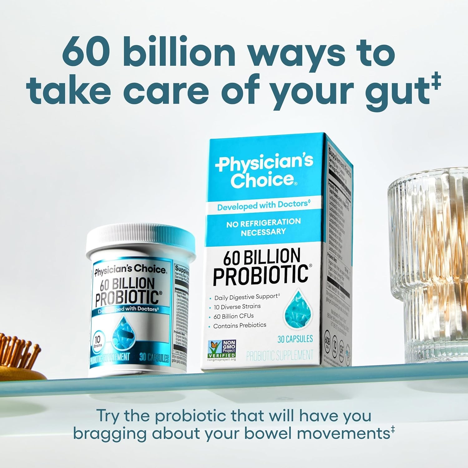 Probiotika 60 Milliarden KBE - – Digestive Enzyme Blend Bewertung und Preis