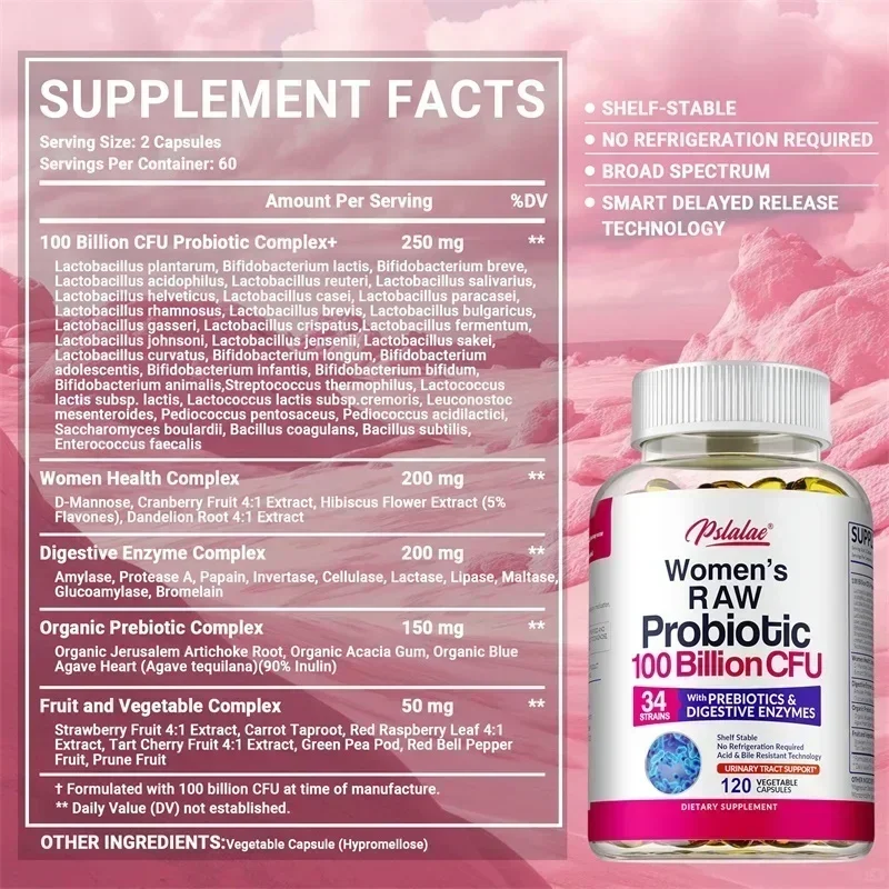 Rohe Probiotika für Frauen – f – Probiotics Women Health Bewertung und Preis