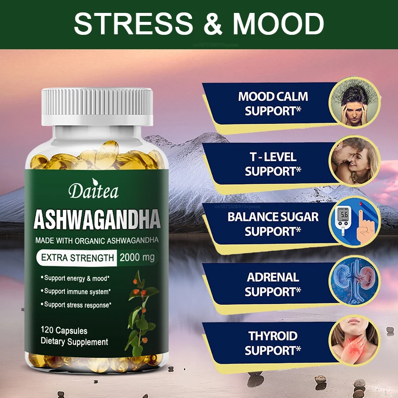 Daitea Ashwagandha-Extrakt-Kap – Ashwagandha Extract Root Bewertung und Preis