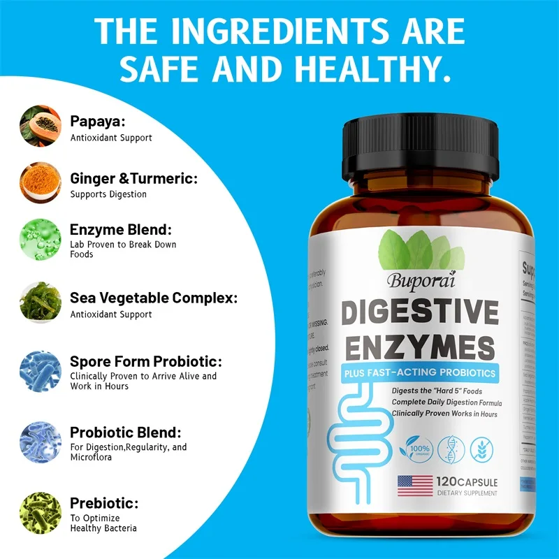 Verdauungs-Enzymes-Ergänzung – – Probiotics Women Health Bewertung und Preis