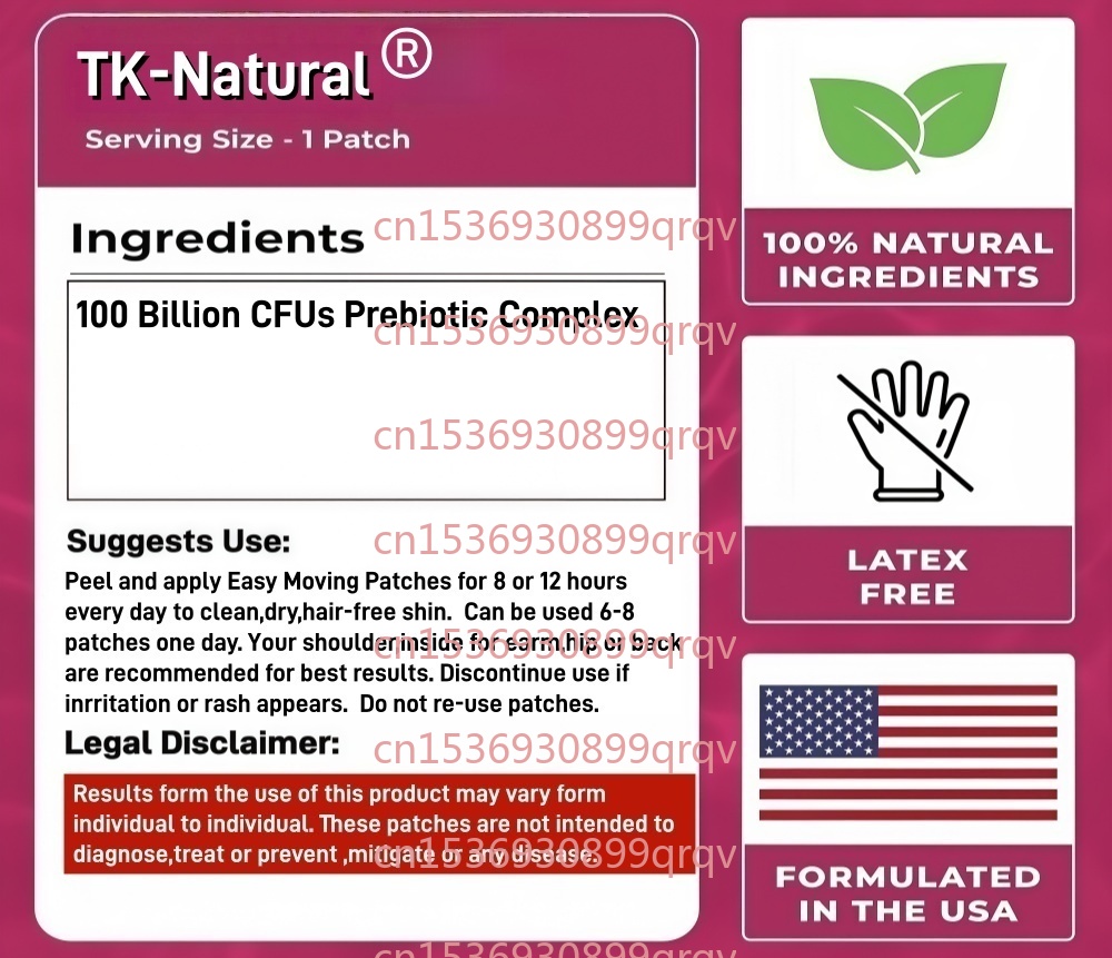 30 Probiotika-Pflaster für Fra – Probiotics Women Health Bewertung und Preis