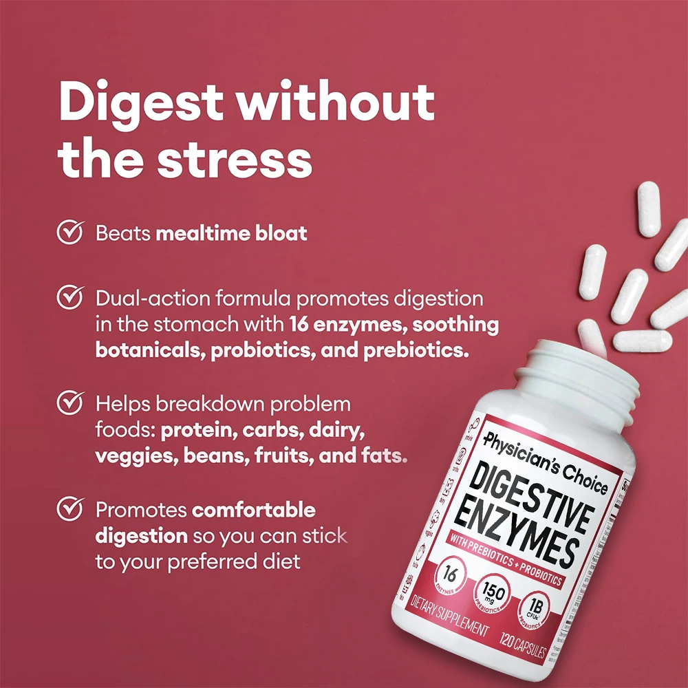 Verdauungs-Enzym-Ergänzungsmit – Digestive Enzyme Blend Bewertung und Preis