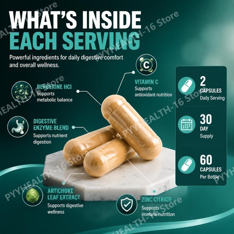 Verdauungsunterstützende Kapse – Digestive Enzyme Blend Bewertung und Preis